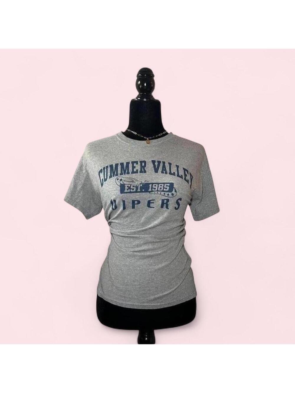 Cummer Valley Funny Graphic Tee Casual Size S